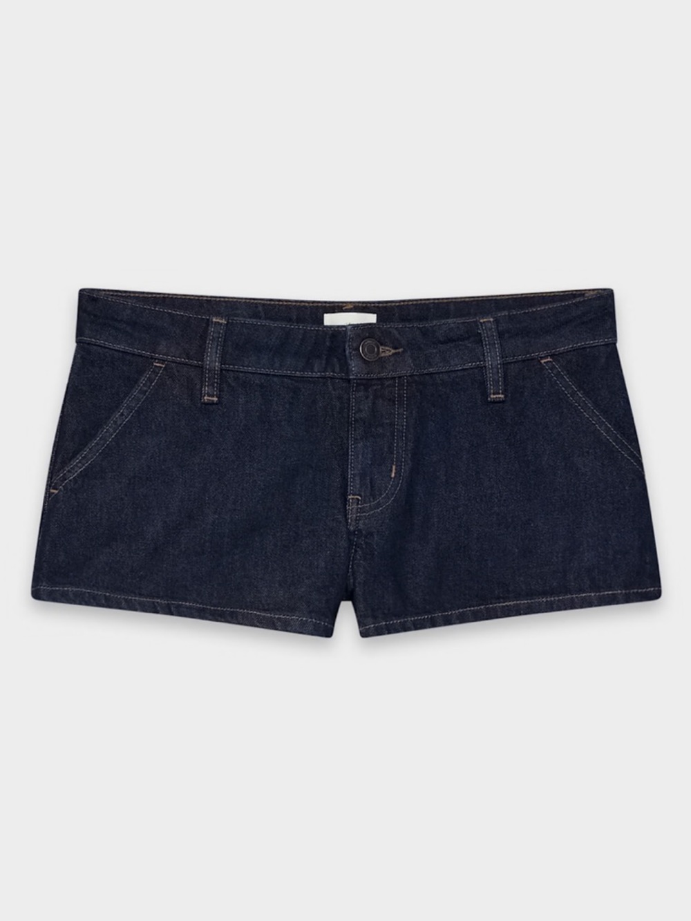 Aritzia Wilfred Denim Carriage Jean Shorts Dark Indigo/Blue
